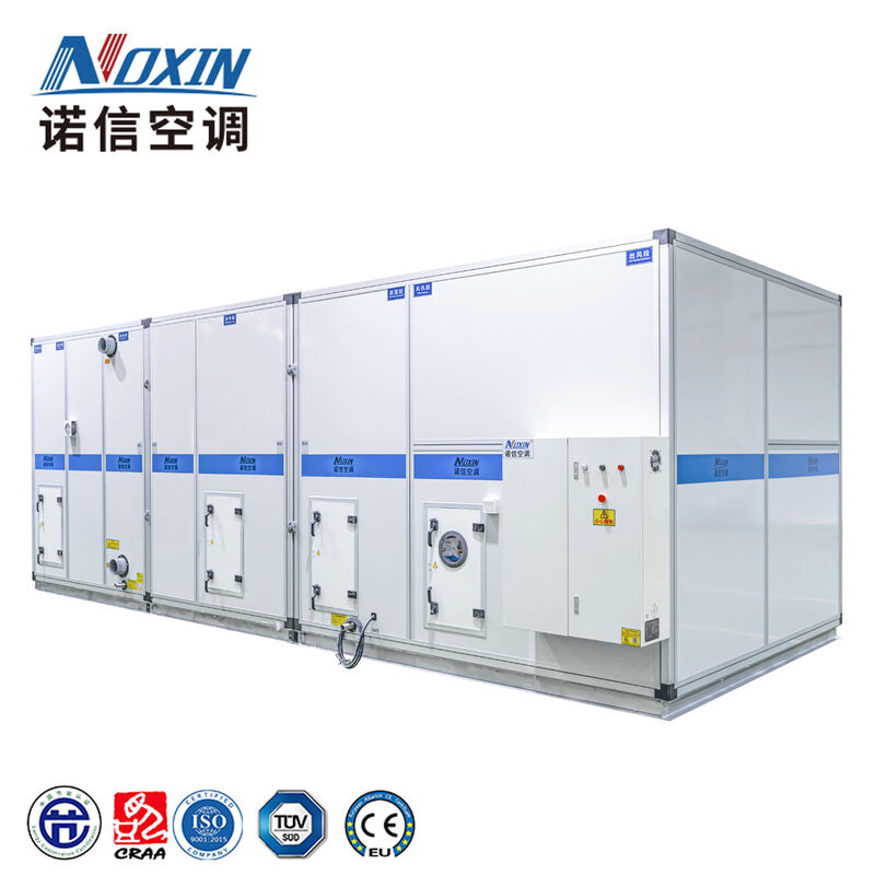 Chilled Water Type Ceiling Mounted Air Handling Unit AHU 3000CMH-20000CMH For HVAC System