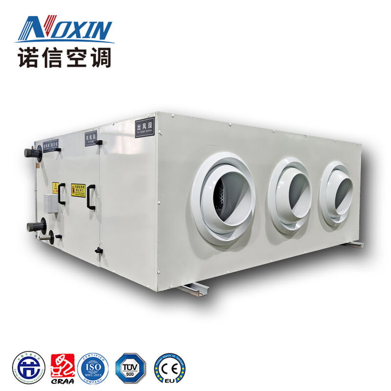 Frameless Chilled Water Jet Type AHU Air Handling Unit For Factory Workshop HVAC System