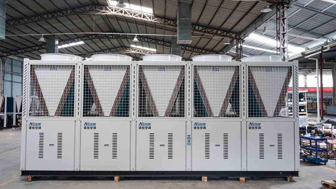 100Ton 150Ton 200Ton Screw Type Air Cooling Water Chiller For HVAC System