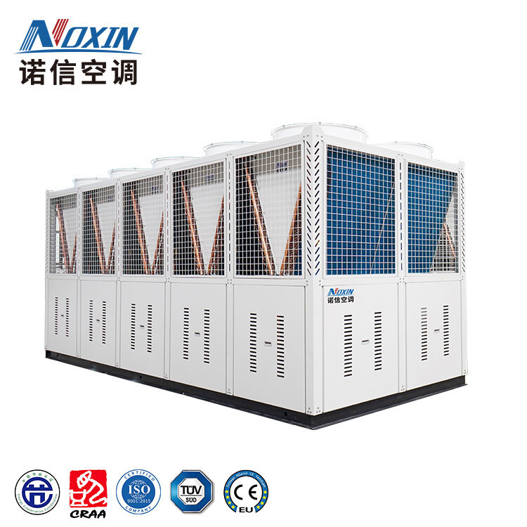 100Ton 150Ton 200Ton Screw Type Air Cooling Water Chiller For HVAC System