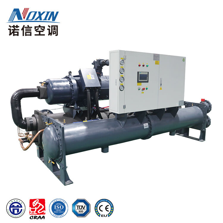 90KW-3000KW Screw Type Water Cooled Chiller Intelligent Control For HVAC System