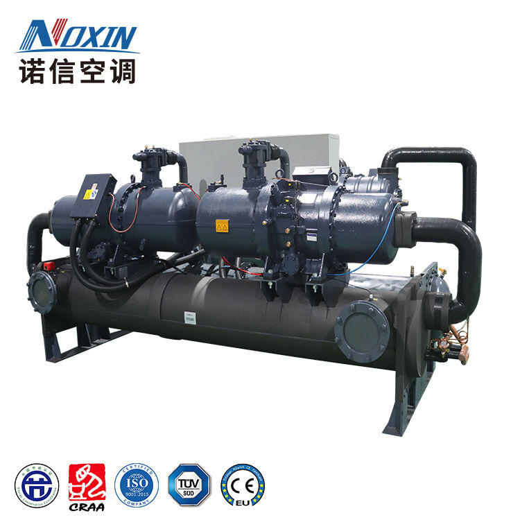 90KW-3000KW Screw Type Water Cooled Chiller Intelligent Control For HVAC System