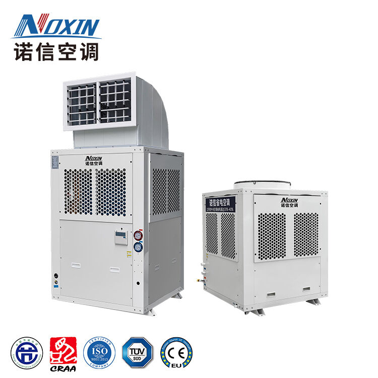 Evaporative Cooling Energy Saving Air Conditioner 5HP 7HP 10HP 12HP 15HP Jet Air Outlet For Warehouse Factory