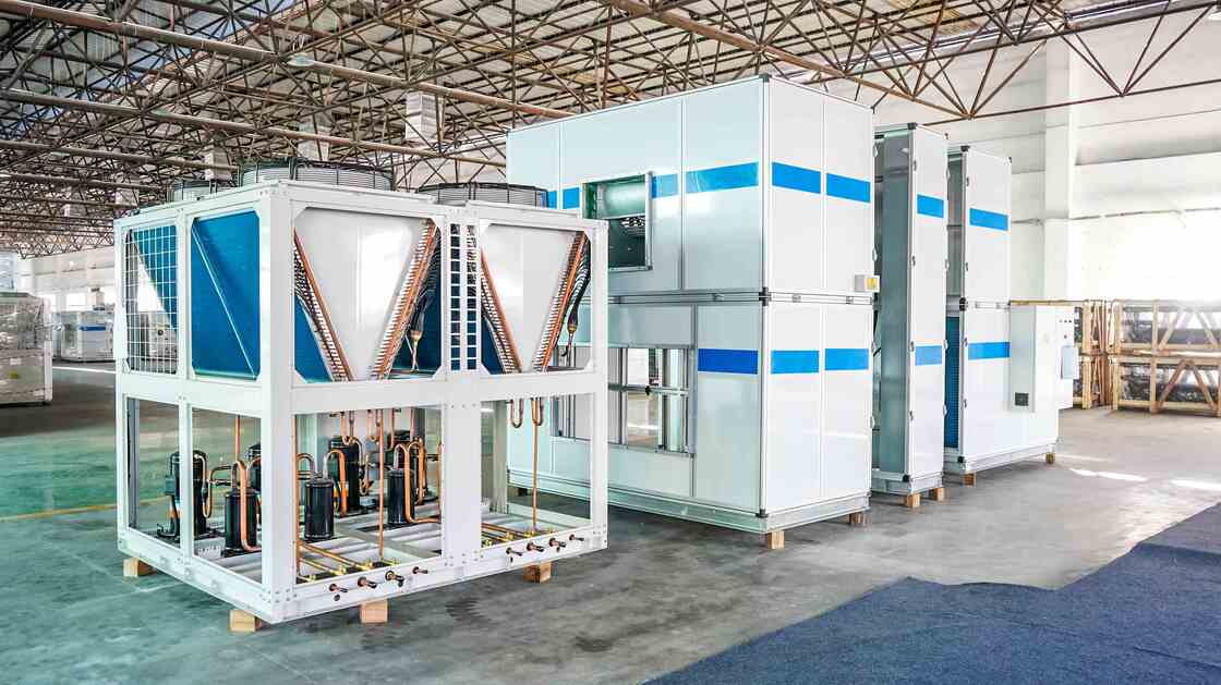 Rotary Dehumidification AHU Air Handling Unit Air Conditioner For Lithium Battery Workshop