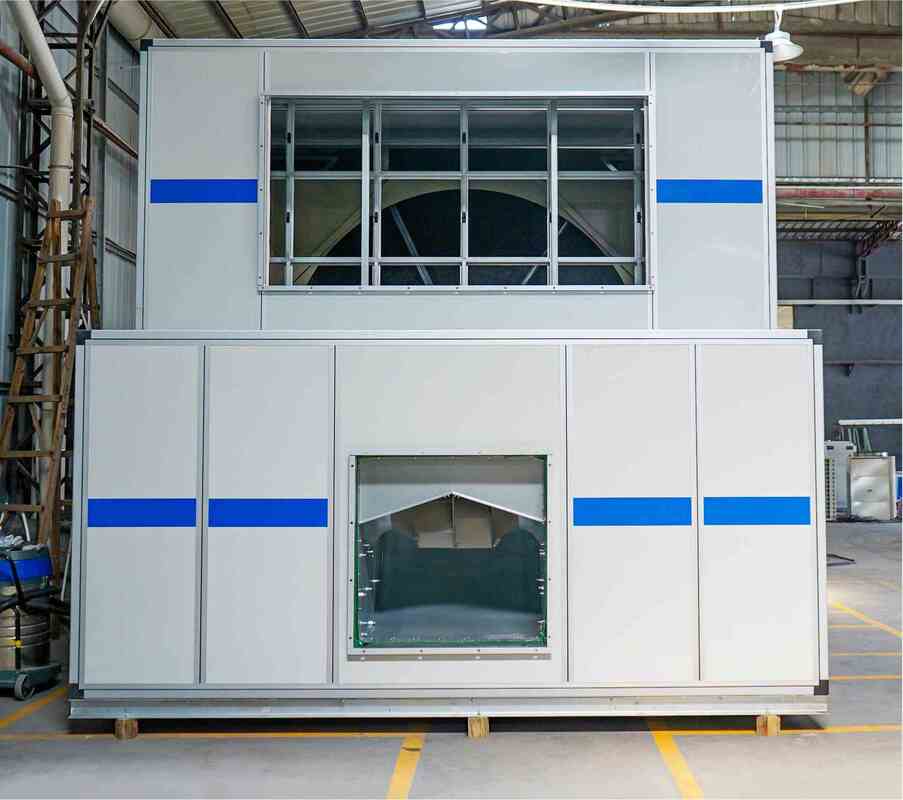 Rotary Desiccant Wheel Dehumidification Air Handling Unit AHU For Lithium Battery Production