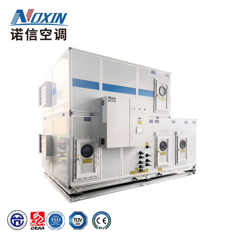 Fresh Air Hot Wheel Heat Recovery Air Handling Unit AHU For HVAC Ventilation System