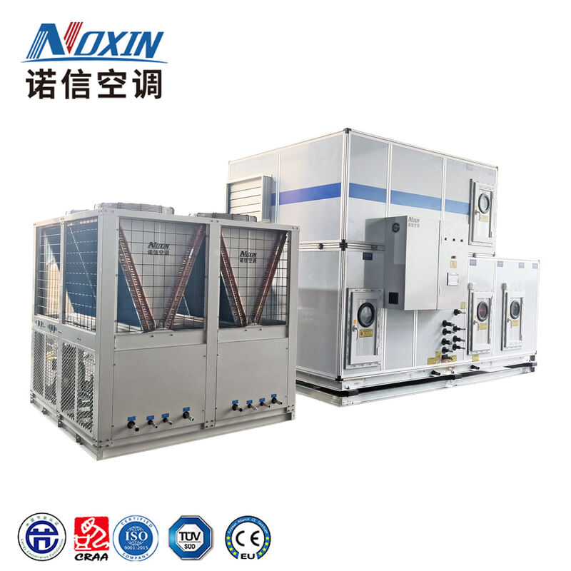Fresh Air Hot Wheel Heat Recovery Air Handling Unit AHU For HVAC Ventilation System