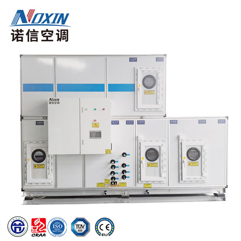 Fresh Air Hot Wheel Heat Recovery Air Handling Unit AHU For HVAC Ventilation System